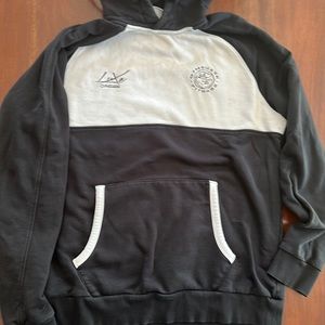 Gymshark Black and White Hoodie